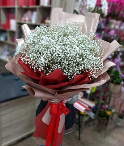 Букет цветов из: Гипсофила в Людиново